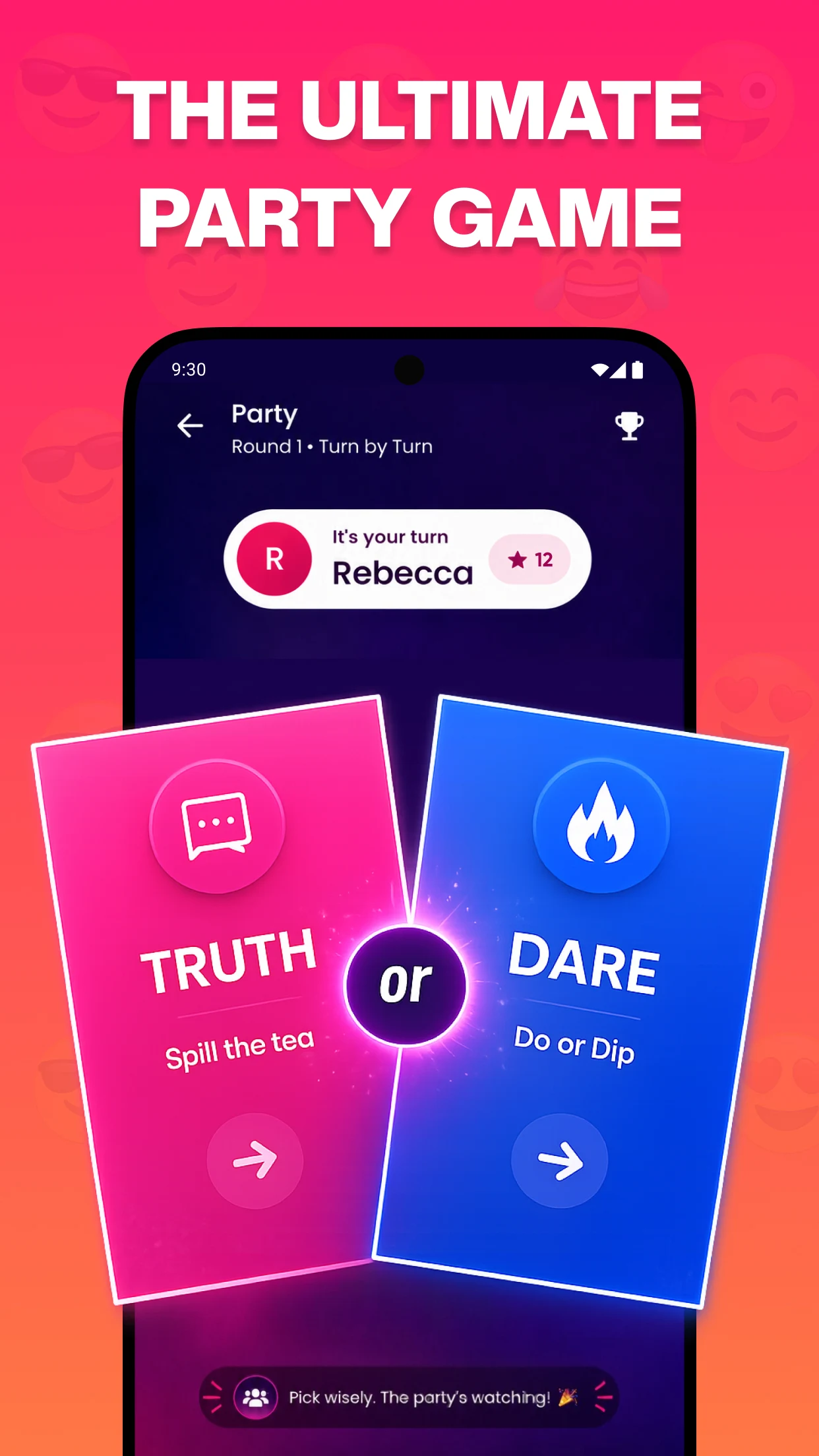 Truth or Dare Games for Party screenshot