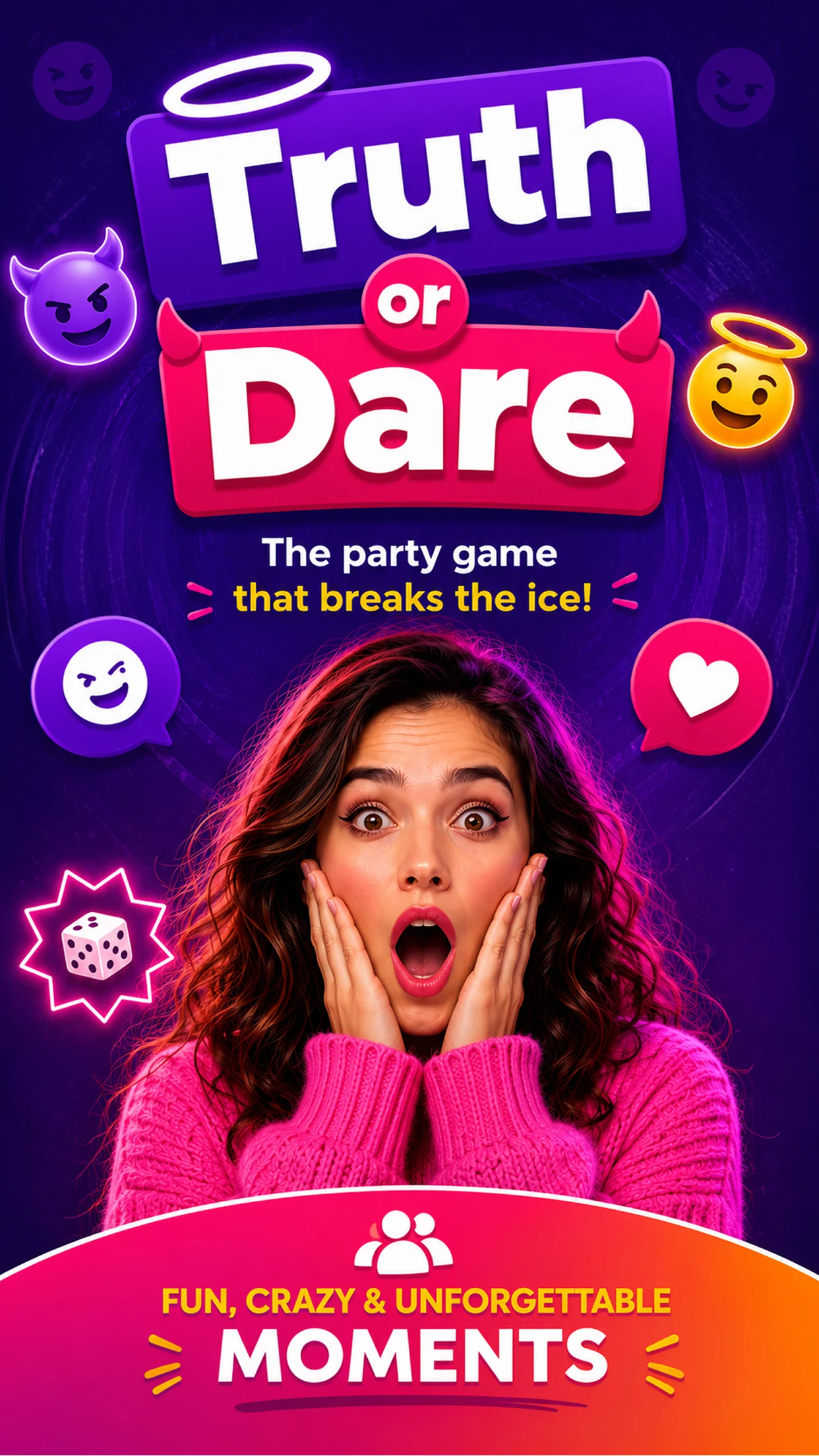 Truth or Dare Games for Party screenshot